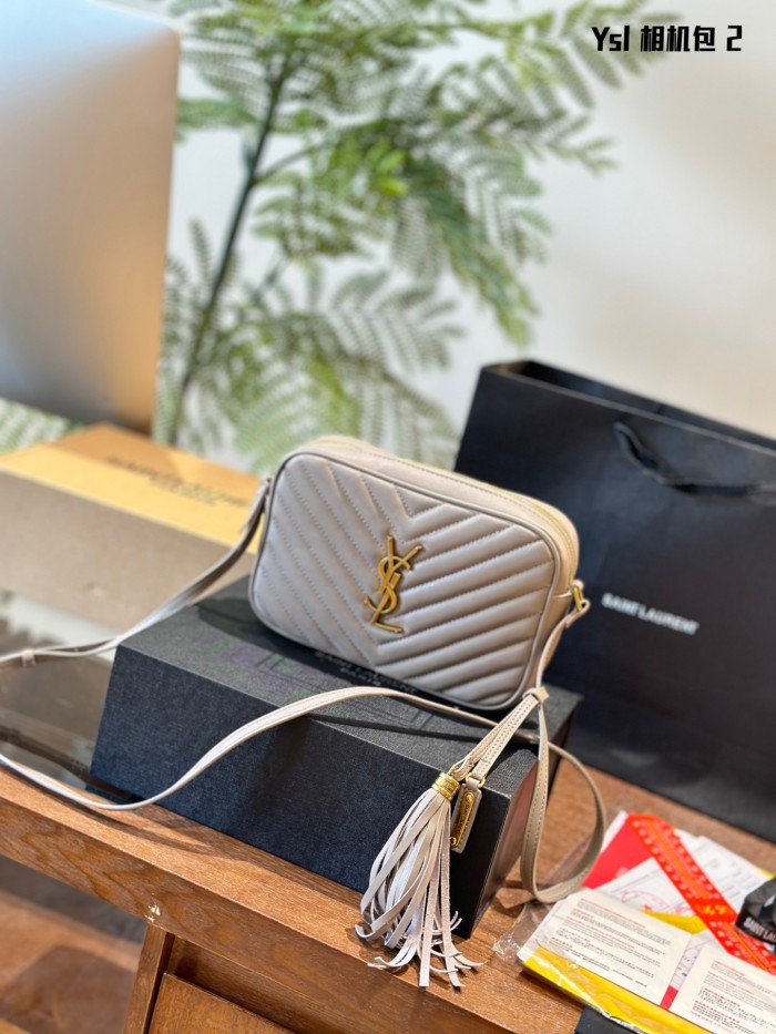7A Quality YSL Lou Camera Bag 008 DB581 23cm