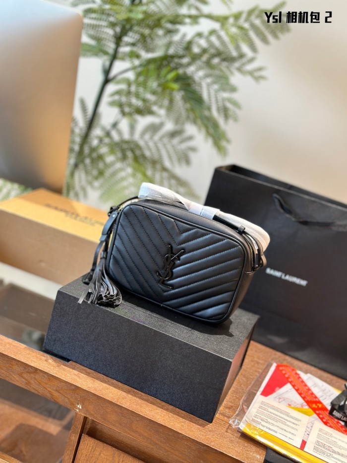 7A Quality YSL Lou Camera Bag 008 DB581 23cm