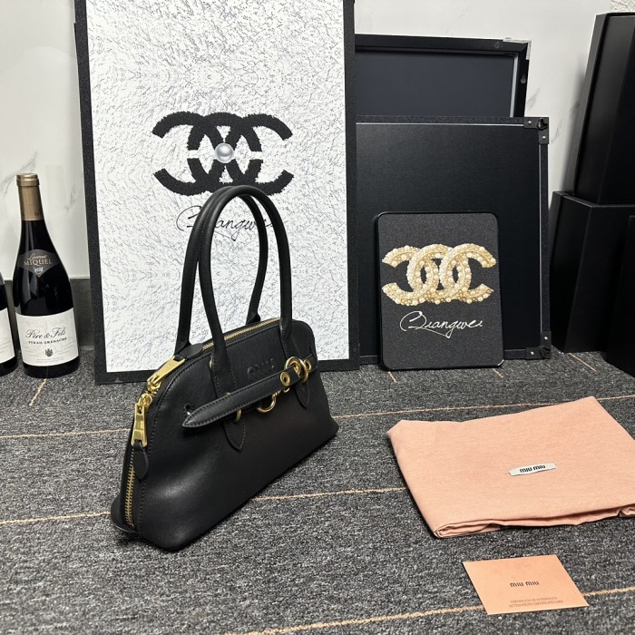 Miu Miu Aventure Handbag 5BB169 LM571 28cm