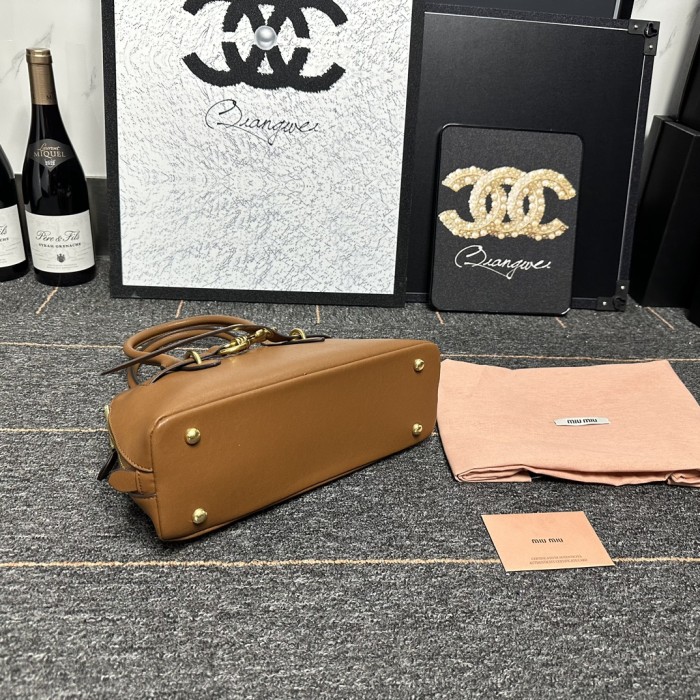 Miu Miu Aventure Handbag 5BB169 LM571 28cm