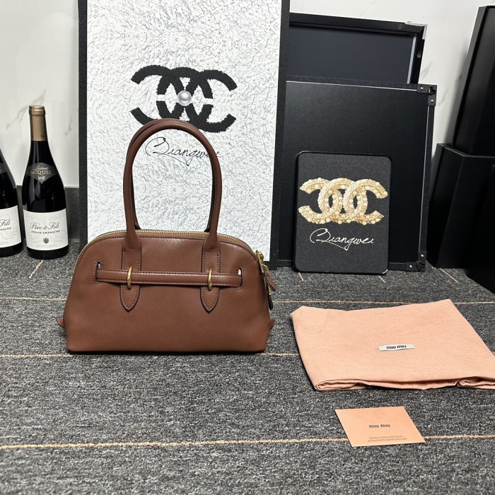 Miu Miu Aventure Handbag 5BB169 LM571 28cm