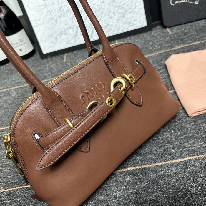 Miu Miu Aventure Handbag 5BB169 LM571 28cm