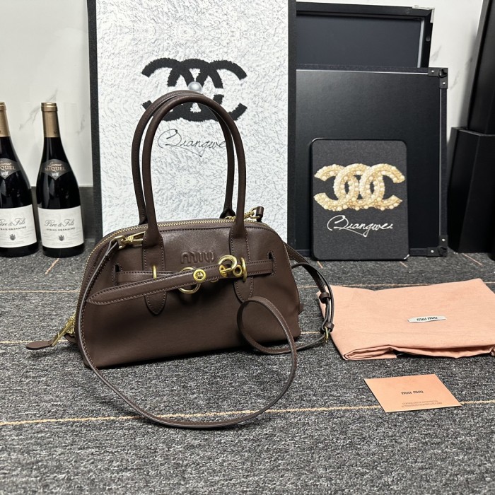 Miu Miu Aventure Handbag 5BB169 LM571 28cm
