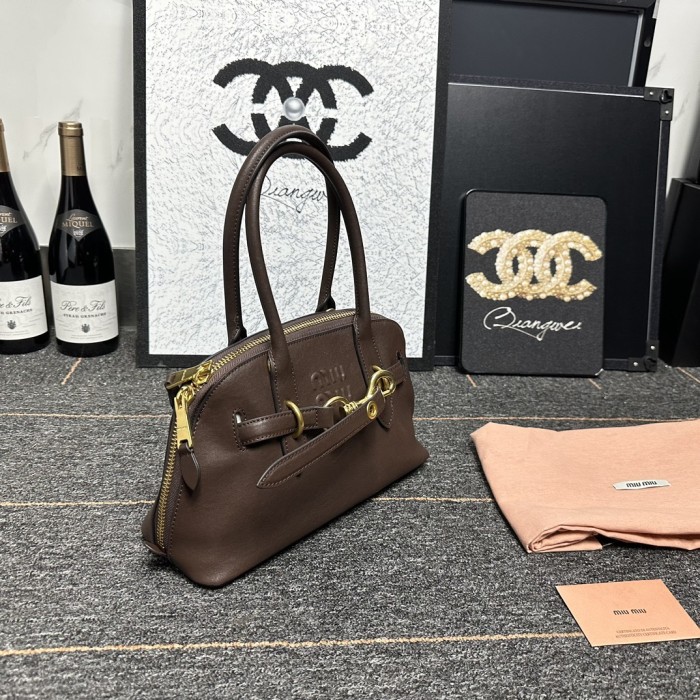 Miu Miu Aventure Handbag 5BB169 LM571 28cm