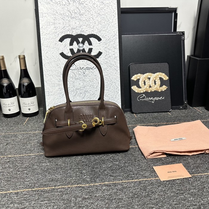 Miu Miu Aventure Handbag 5BB169 LM571 28cm