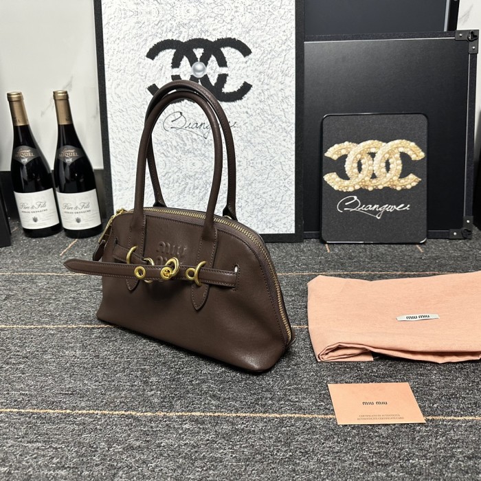 Miu Miu Aventure Handbag 5BB169 LM571 28cm