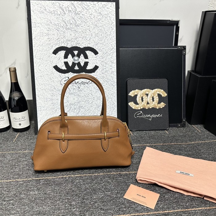 Miu Miu Aventure Handbag 5BB168 LM081 33cm