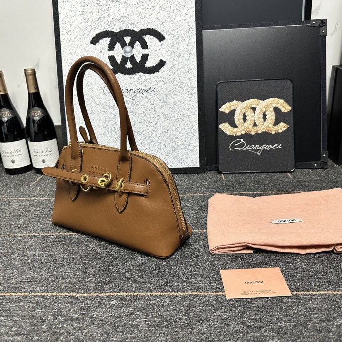 Miu Miu Aventure Handbag 5BB169 LM571 28cm