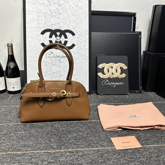 Miu Miu Aventure Handbag 5BB169 LM571 28cm