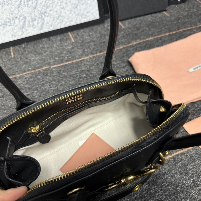 Miu Miu Aventure Handbag 5BB169 LM571 28cm