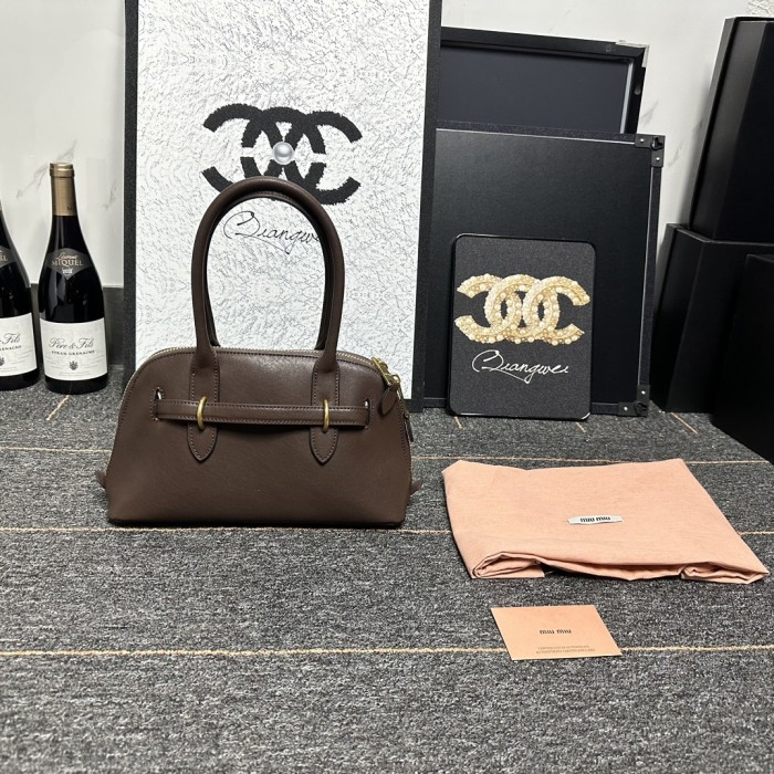 Miu Miu Aventure Handbag 5BB169 LM571 28cm
