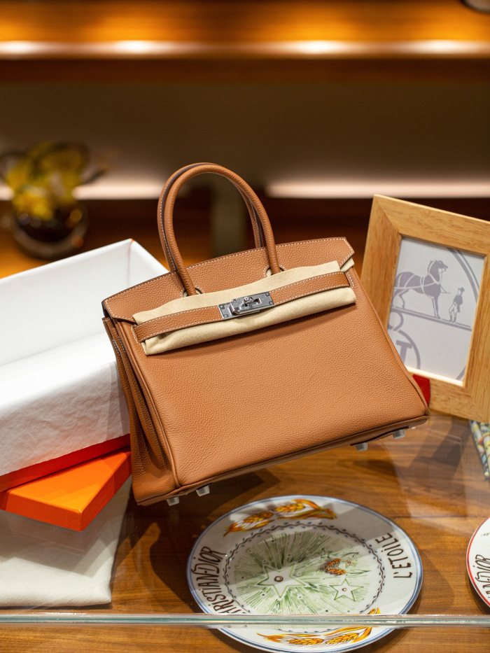 Hermes Birkin Bag Silver hardware XYZ062 30cm