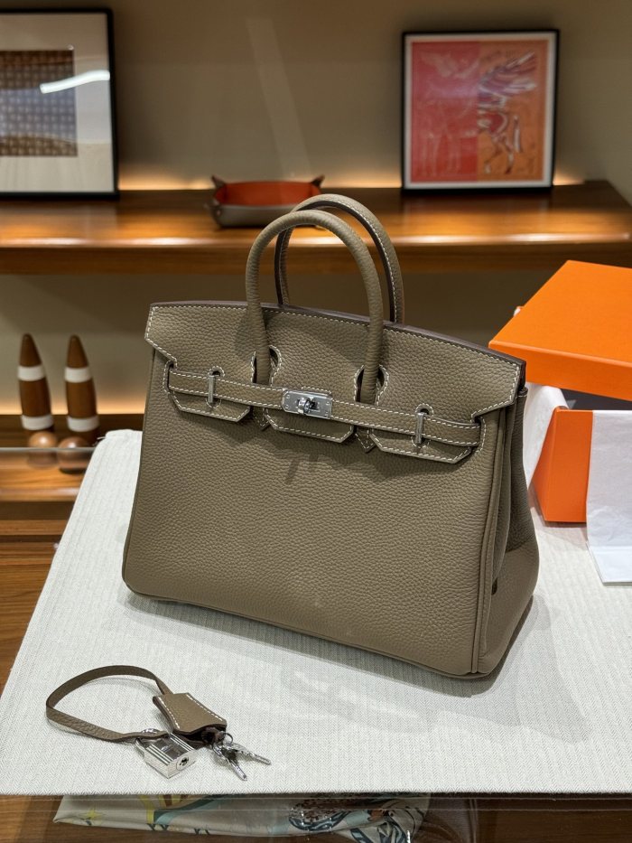 Hermes Birkin Bag Silver hardware XYZ032 25cm