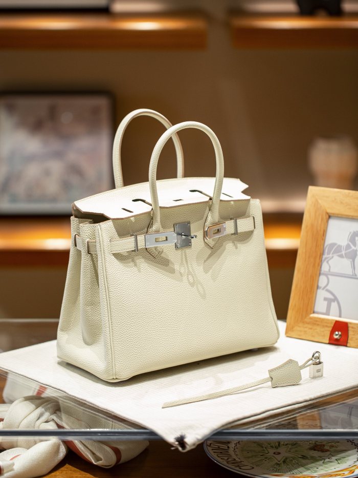 Hermes Birkin Bag Silver hardware XYZ062 30cm