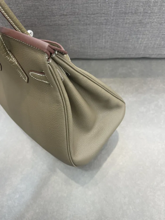 Hermes Birkin Bag Silver hardware XYZ082 30cm