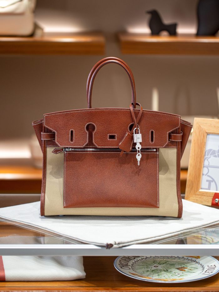 Hermes 𝐁𝐢𝐫𝐤𝐢𝐧 à 𝐥'𝐞𝐧𝐯𝐞𝐫𝐬 Bag XYZ053093 30-35cm