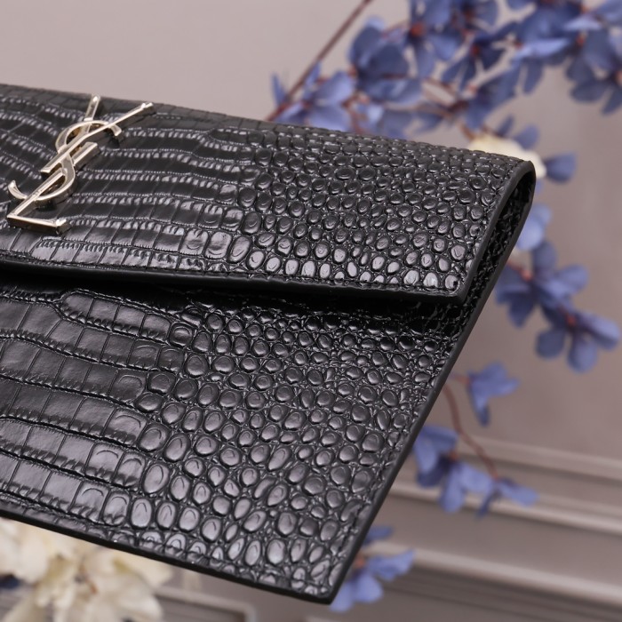 YSL Uptown Clutch 8025 LM031 27cm