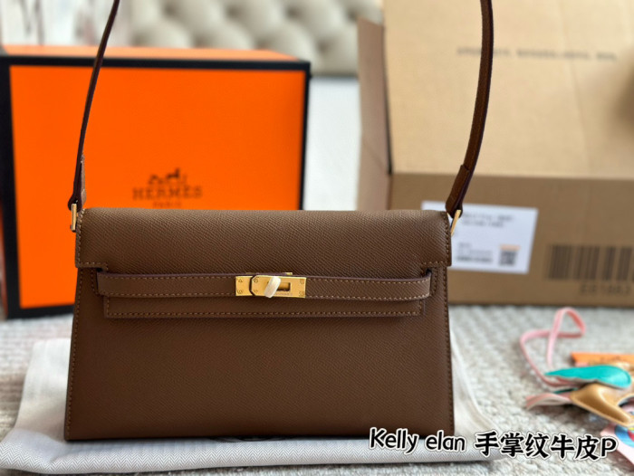 Hermes Kelly Elan Bag 004 DB591 25cm