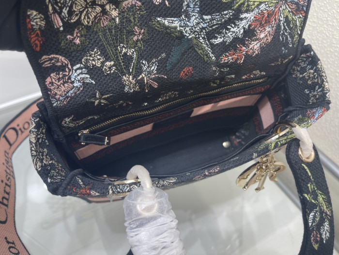 High quality Dior Medium Lady D-Lite Bag 9920 LM003 24cm
