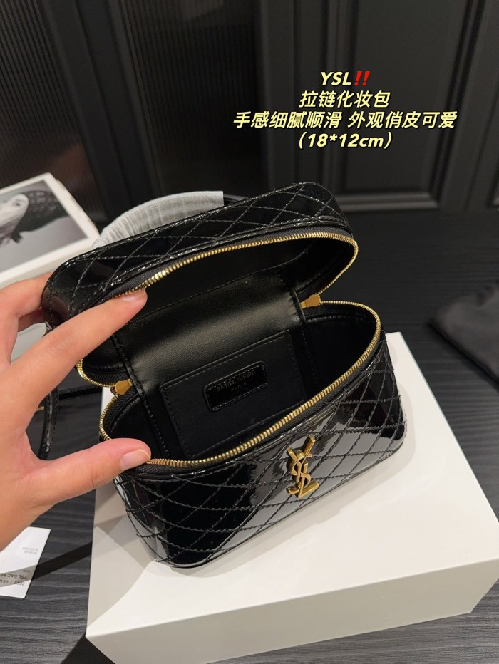Copy YSL Gaby Vanity Bag 766731 DB012 18cm