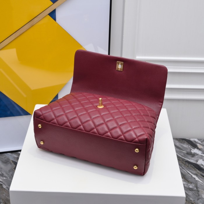 Chanel Coco Handle Bag 6632 LM082 28cm