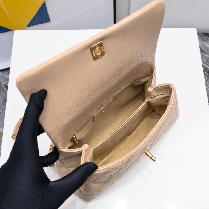 Chanel Coco Handle Bag 6631 LM062 23cm