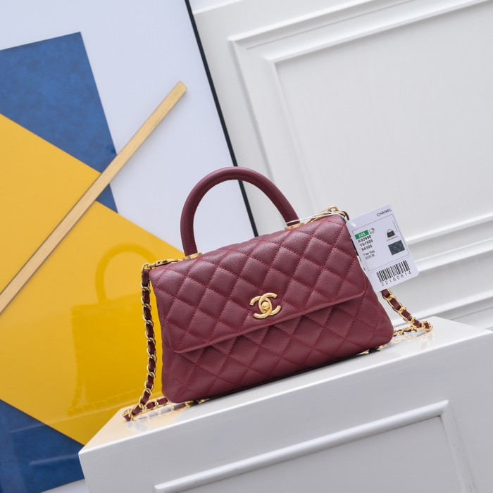 Chanel Coco Handle Bag 6631 LM062 23cm