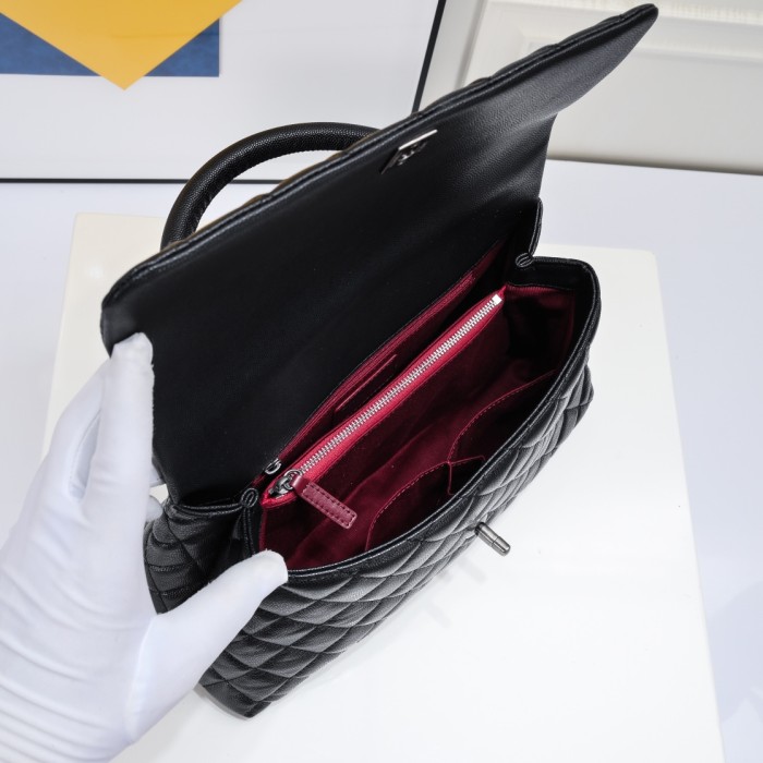 Chanel Coco Handle Bag 6632 LM082 28cm
