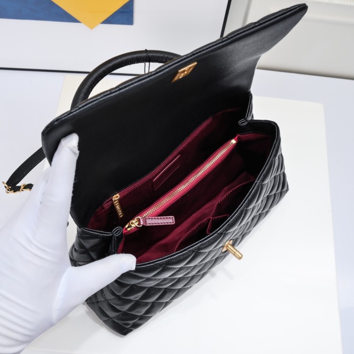 Chanel Coco Handle Bag 6632 LM082 28cm