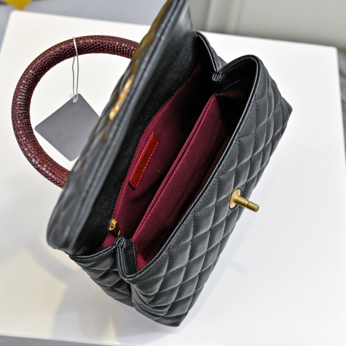 Chanel Coco Handle Bag 6631 LM062 23cm