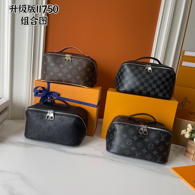 LV Toiletry Bag 2 Compartments Bag M11750 LM021 24cm