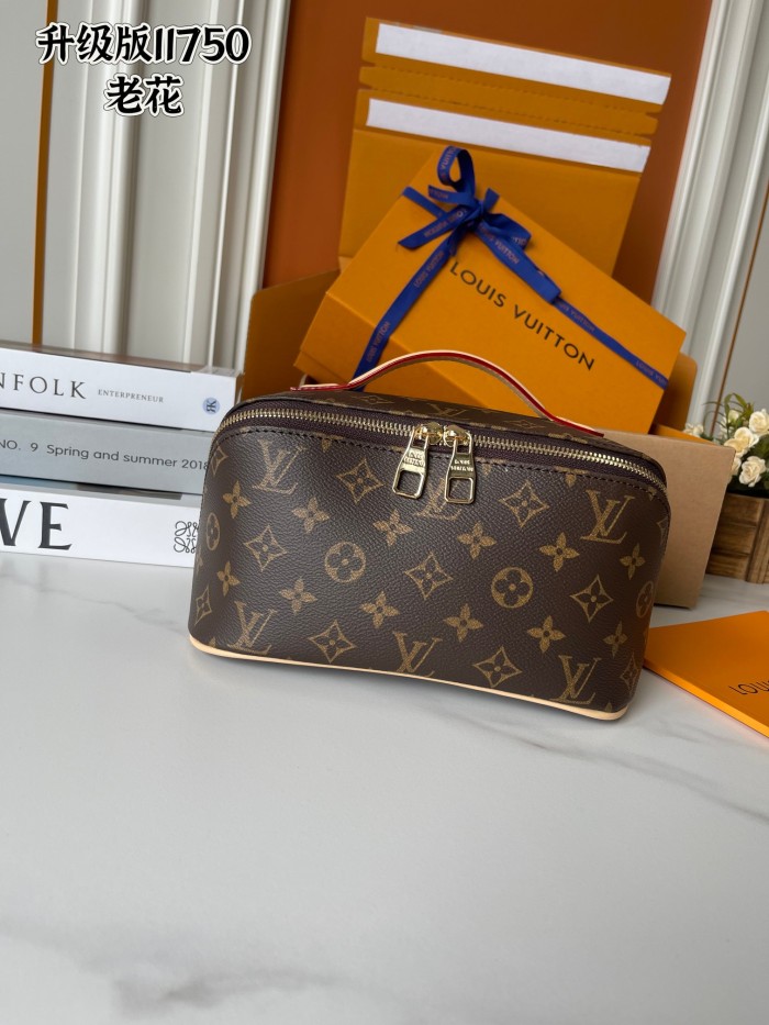 LV Toiletry Bag 2 Compartments Bag M11750 LM021 24cm