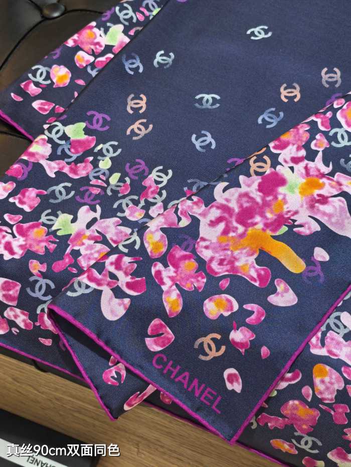 Chanel Silk make scarf SCC2531 90*90cm