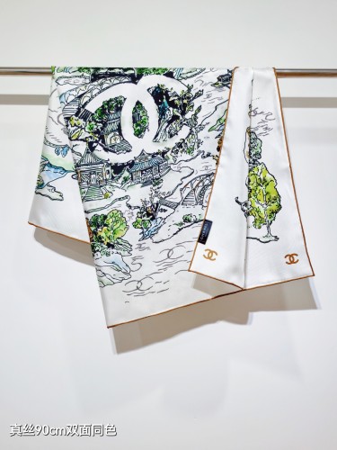 Chanel Silk make scarf SCC2546 90*90cm