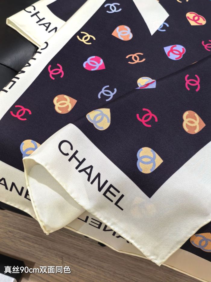 Chanel Silk make scarf SCC2543 90*90cm