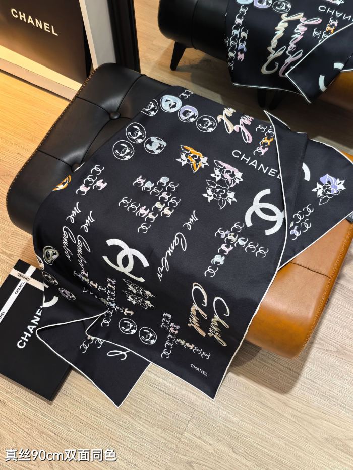 Chanel Silk make scarf SCC2506 90*90cm