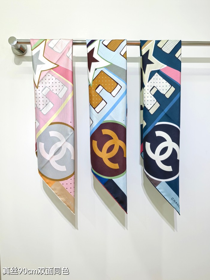 Chanel Silk make scarf SCC2502 90*90cm