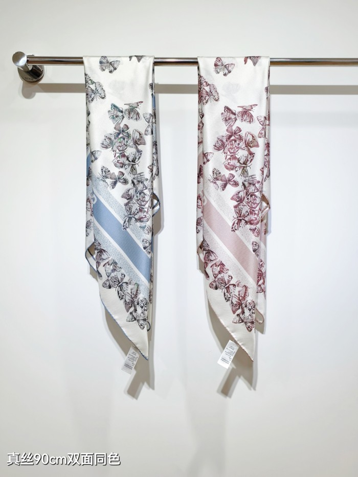Dior Silk make scarf SDO2520 90*90cm