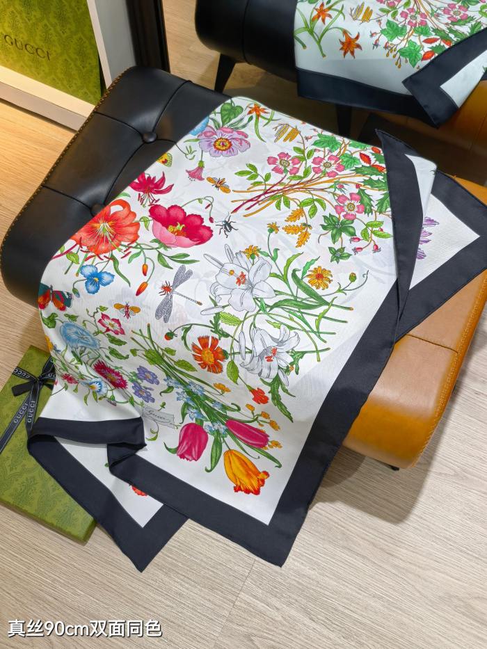 Gucci Silk make scarf SGC2510 90*90cm