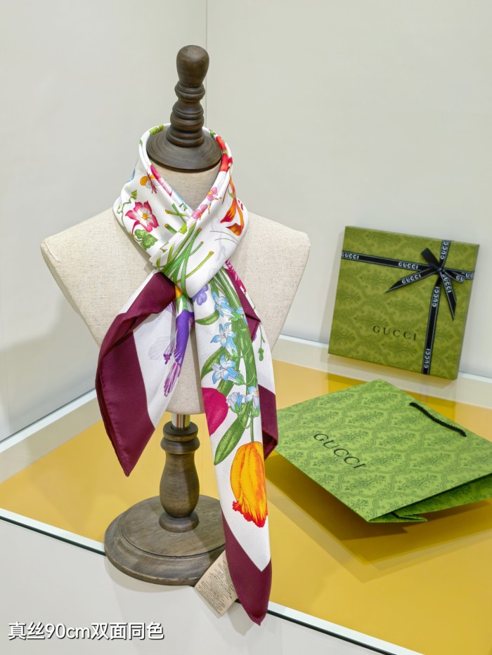 Gucci Silk make scarf SGC2510 90*90cm