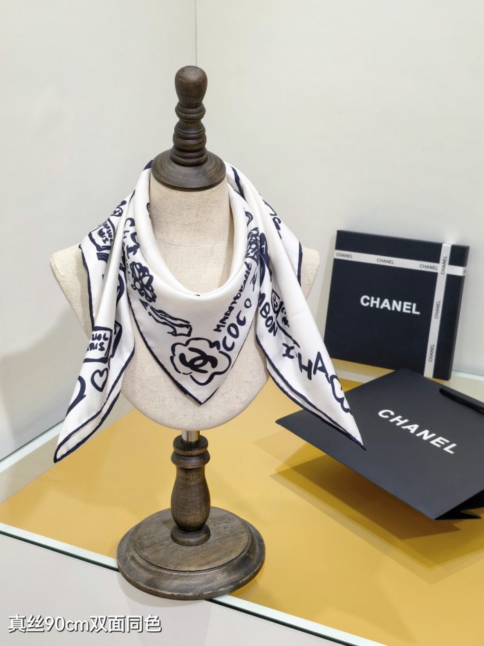 Chanel Silk make scarf SCC2519 90*90cm