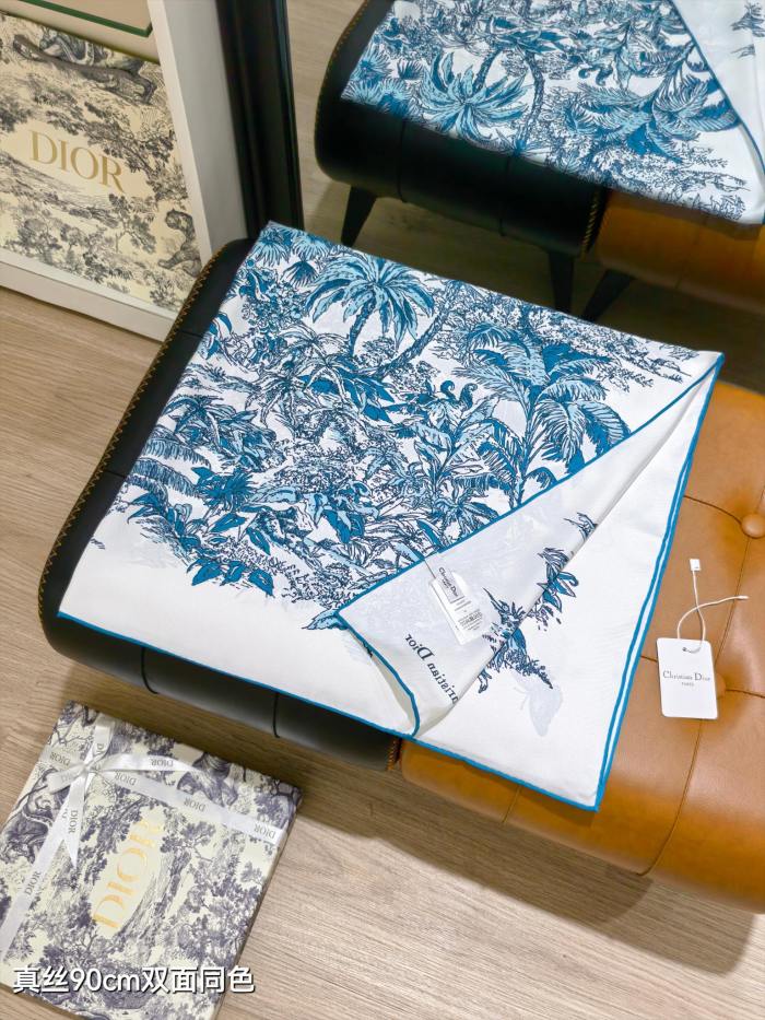 Dior Silk make scarf SDO2528 90*90cm