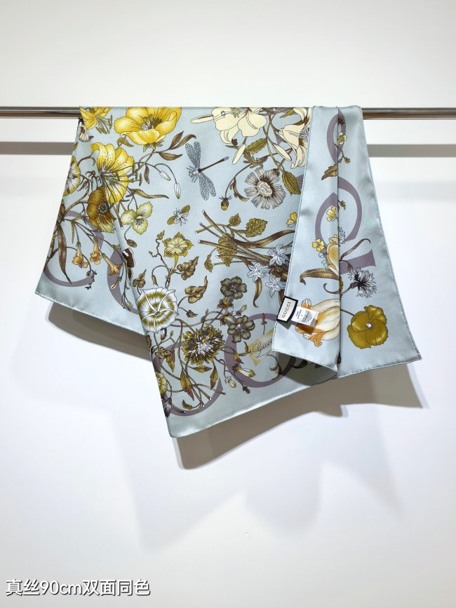 Gucci Silk make scarf SGC2502 90*90cm