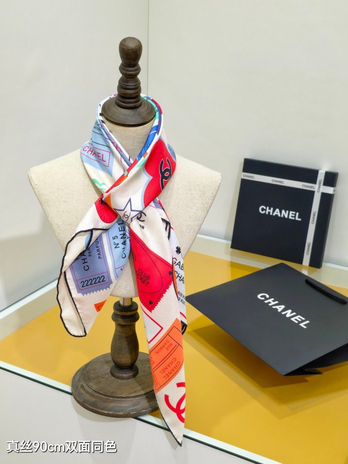 Chanel Silk make scarf SCC2530 90*90cm