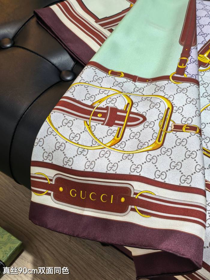 Gucci Silk make scarf SGC2503 90*90cm