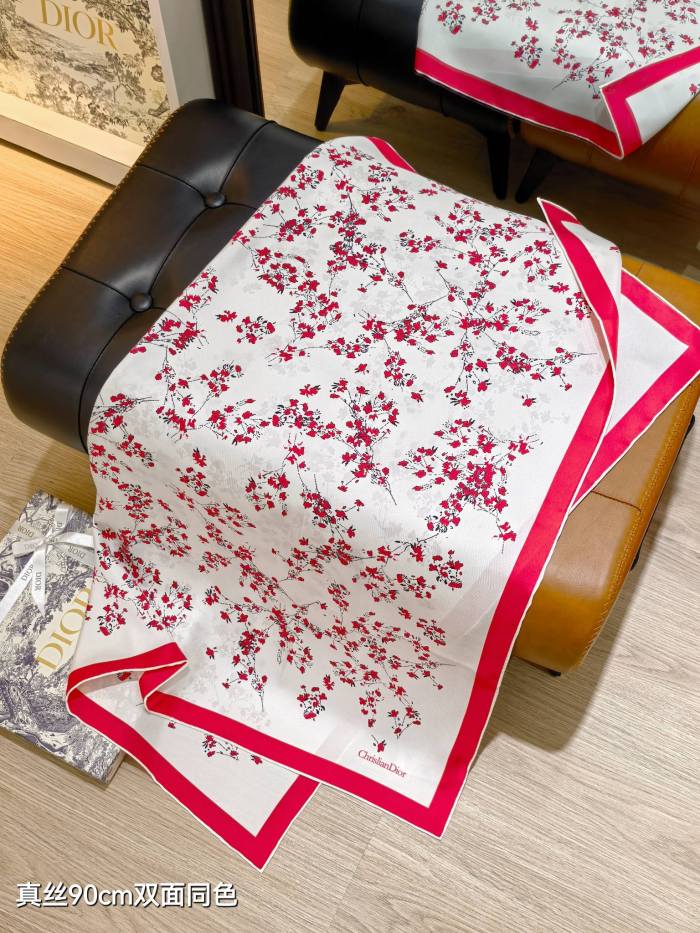 Dior Silk make scarf SDO2525 90*90cm