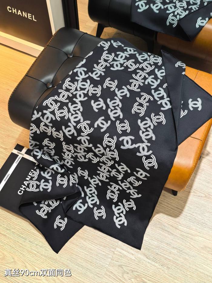 Chanel Silk make scarf SCC2527 90*90cm