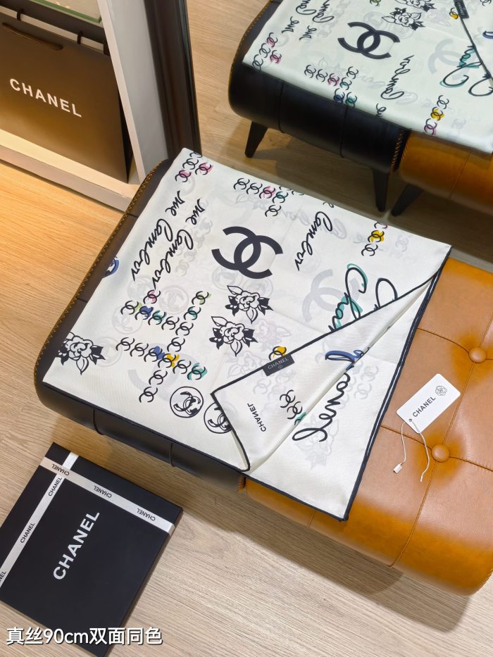 Chanel Silk make scarf SCC2506 90*90cm