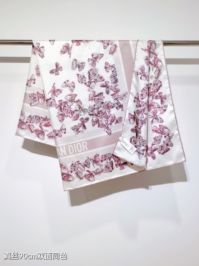 Dior Silk make scarf SDO2520 90*90cm