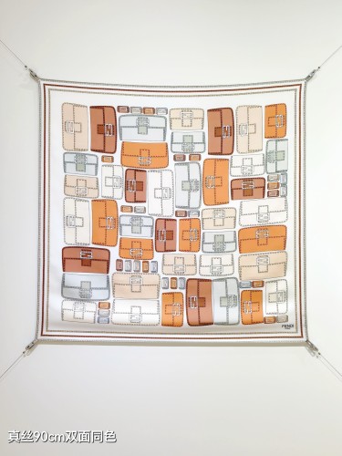 Fendi Silk make scarf SFD2502 90*90cm